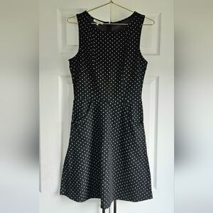 Maurices Black and White Polka Dot Mini Dress